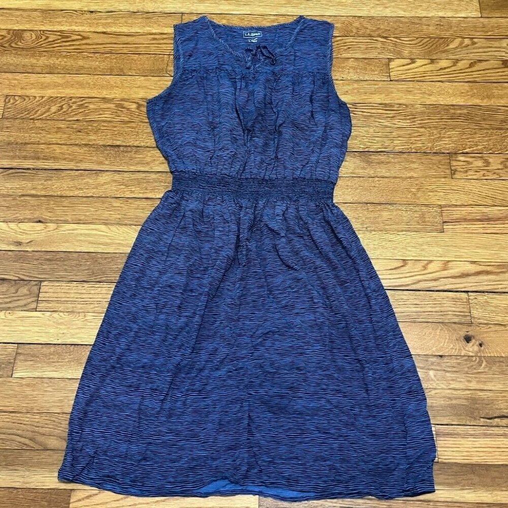 Blue Sleeveless Dress